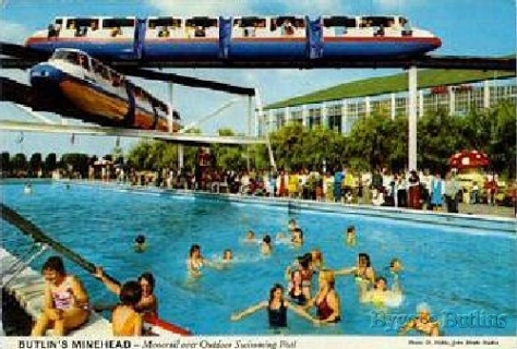 Monorail & Outdoor Pool 