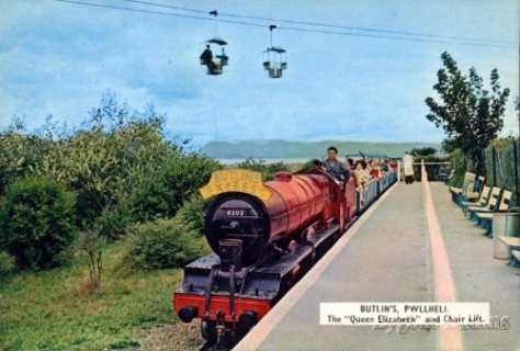 Train and Chair Lift 