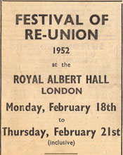 Butlins Festival of Reunion advert